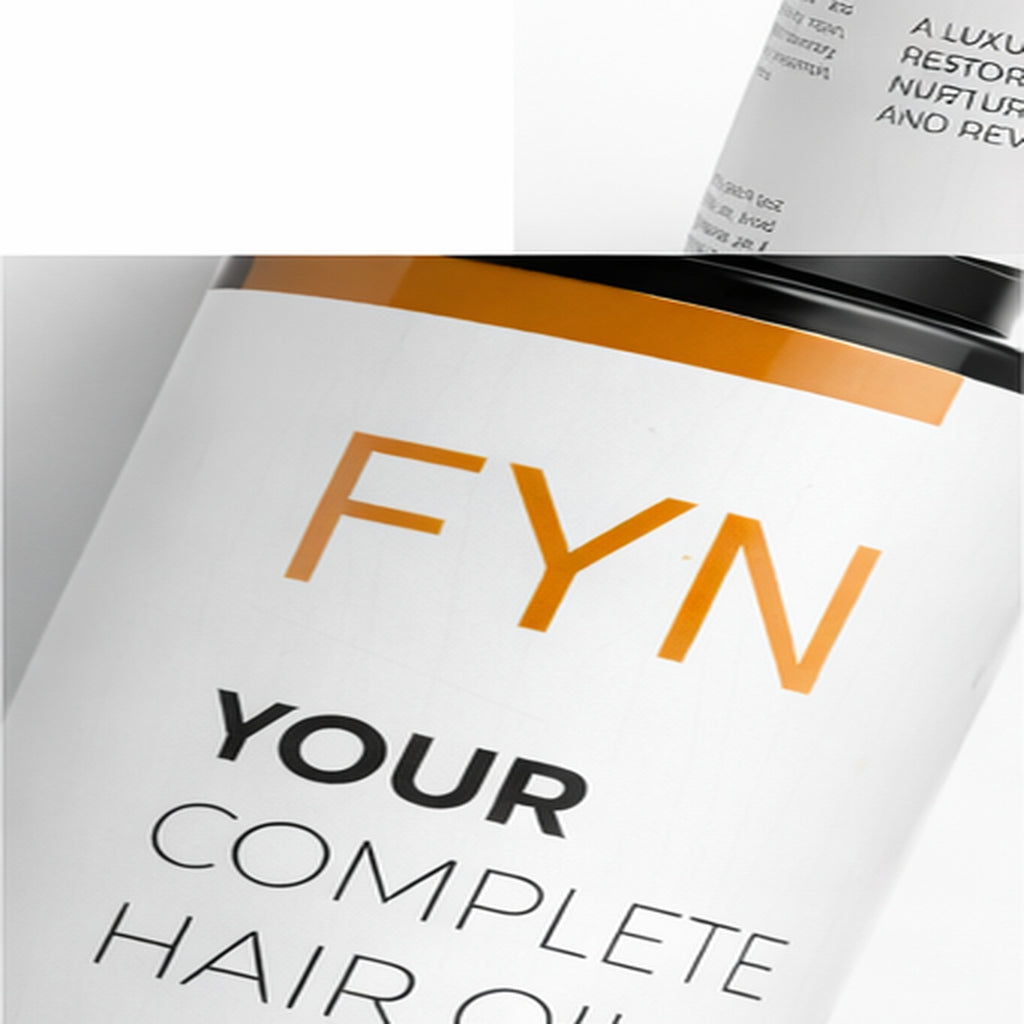 زيت شعر FYN الطبيعي المكثف – علاج التساقط والتقصف وترطيب عميق ولمعان صحي دائم | مناسب للشعر الجاف والمتضرر في العراق
